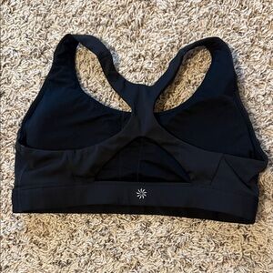 Athleta Interval Black Sports Bra